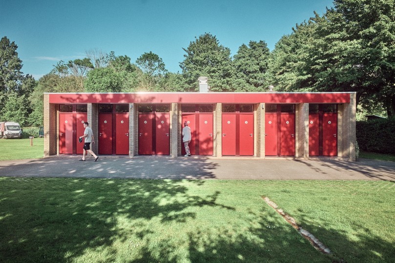 Sanitäranlagen Camperpark Amsterdam