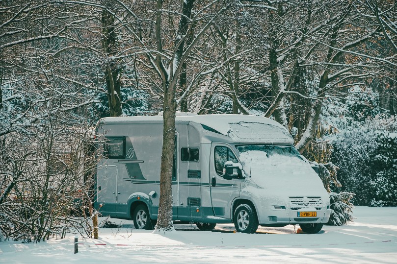Winterseizoen camperpark amsterdam